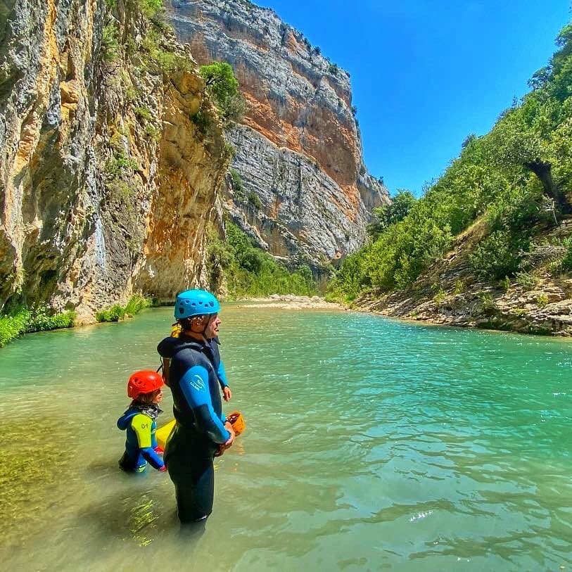 Descente de canyoning à Saint-Lary